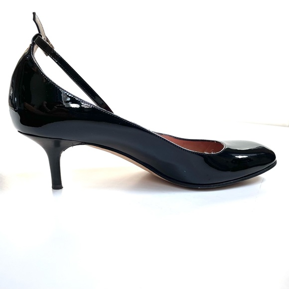 kate spade Shoes - KATE SPADE PATENT LEATHER HEELS ANKLE STRAP SIZE 8 1/2